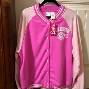 Barbie Limited  Edition Pink Sports Jacket XL Women Brand New